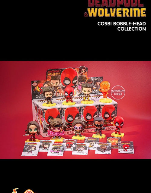 Load image into Gallery viewer, Hot Toys Marvel Deadpool &amp; Wolverine Cosbi Bobble-Head Collection 2 (set of 8)
