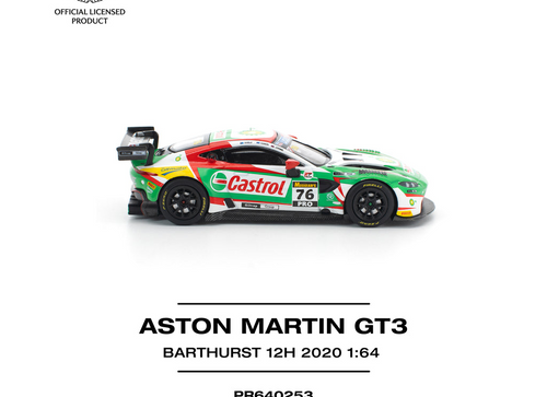 Load image into Gallery viewer, (Pre-order) POPRACE 1/64 ASTON MARTIN VANTAGE GT3 BATHURST 12H 2020 Model Car
