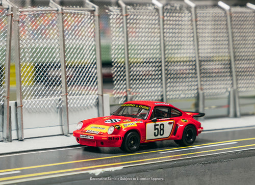 Load image into Gallery viewer, (Pre-order) Tarmac Works 1/64 Porsche 911 Carrera RSR 3.0 24h Le Mans 1975 #58

