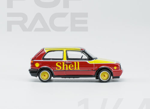 Load image into Gallery viewer, POPRACE 1/64 Shell Volkswagen Golf GTI MKII Diecast Model Car
