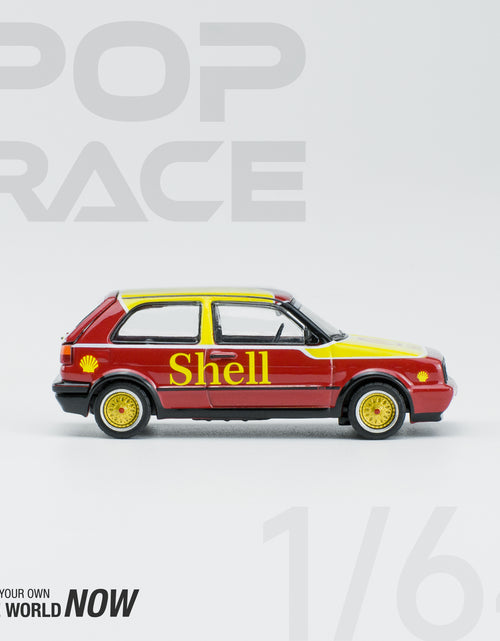 Load image into Gallery viewer, POPRACE 1/64 Shell Volkswagen Golf GTI MKII Diecast Model Car
