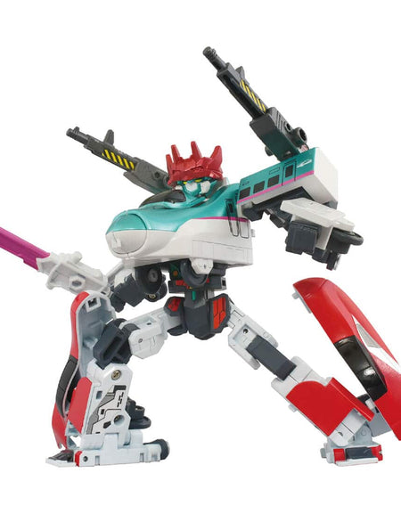 Takara Tomy Shinkansen SGX Shinkalion E5 Hayabusa + E6 Komachi Link Combine Set