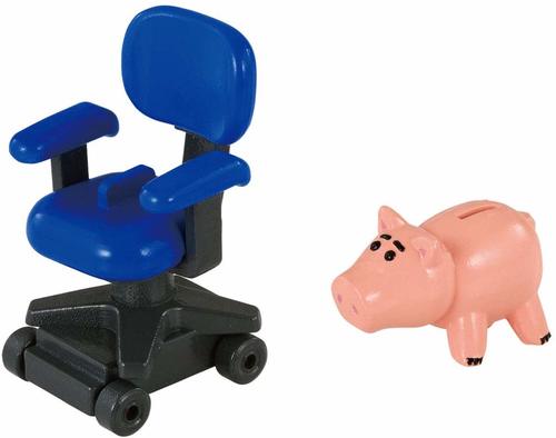 Takara Tomy Tomica Disney Ride On Toy Story TS-09 Hamm and Andy's Chair figure