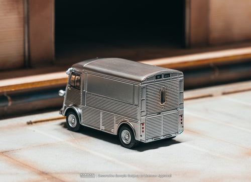 Load image into Gallery viewer, (Pre-order) Tarmac Works 1/64 Citroen Type H Silver Diecast Model Car
