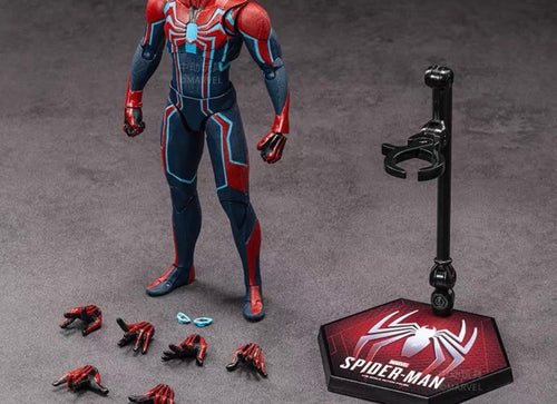 Load image into Gallery viewer, ZD Toys Marvel Avengers 1/10 Spider-Man Velocity Suit Action Figure Set
