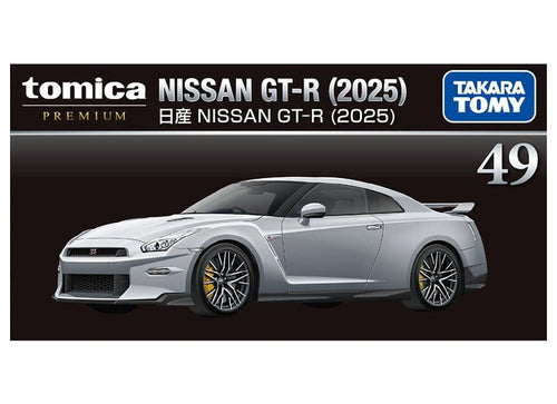 Load image into Gallery viewer, Takara Tomy Tomica Premium No.49 Nissan GT Silver Diecast Model Car
