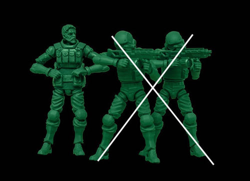 Load image into Gallery viewer, TA x Acid Rain World Acid Rain FAV-SP04 Green Bob 1:18 Figure
