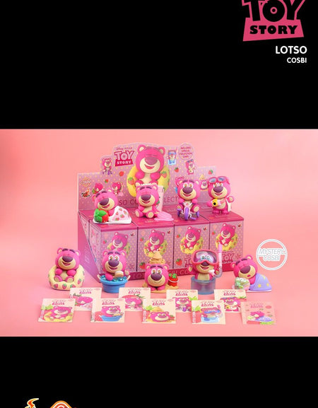 Hot Toys TOY STORY LOTSO (SERIES 2) COSBI COLLECTION Bobble-Head (SET of 8)