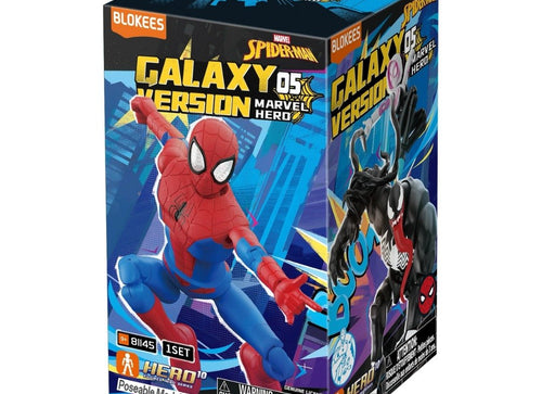 Load image into Gallery viewer, Blokees Figures Marvel Infinity SAFA 81145 Galaxy Version 05 (Full Set of 9)
