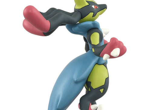 Load image into Gallery viewer, Takara Tomy Pokemon Monster Collection Yellow Mega Lucario Mini Figure
