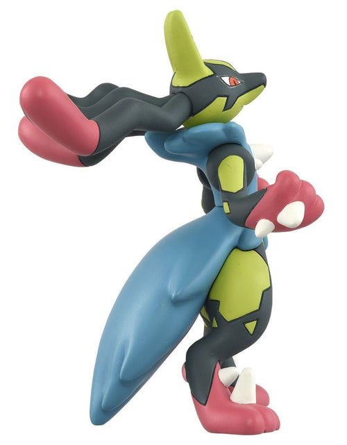 Load image into Gallery viewer, Takara Tomy Pokemon Monster Collection Yellow Mega Lucario Mini Figure
