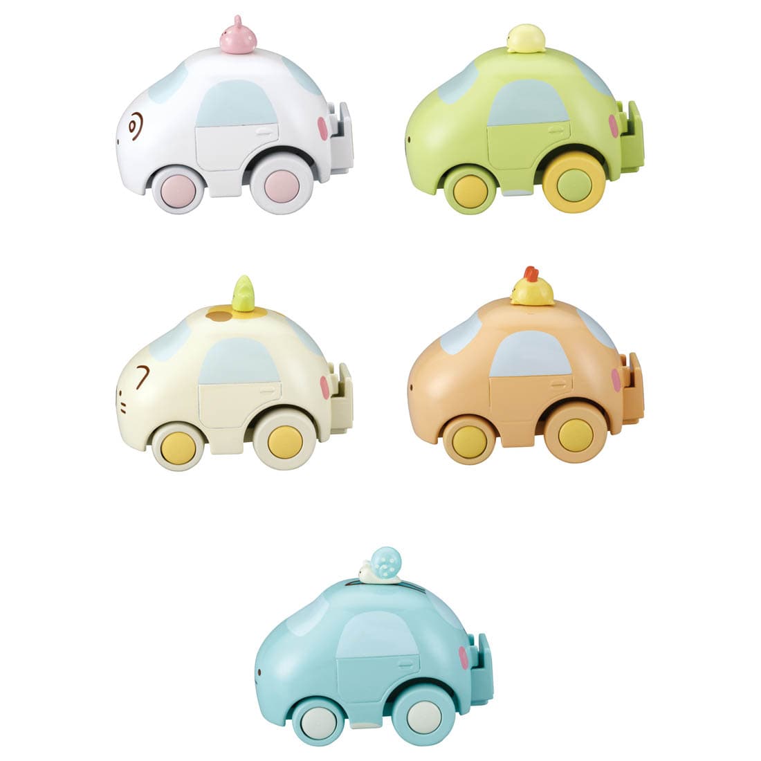 Takara Tomy Tomica ChoroQ Pull Back Model car  - Sumikko Gurashi Set