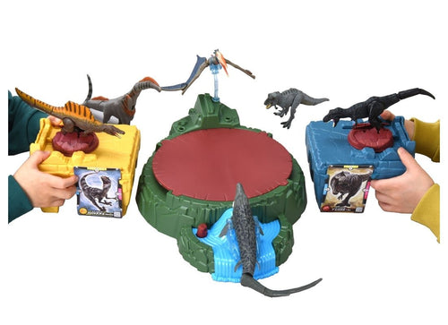 Load image into Gallery viewer, Takara Tomy Ania Jurassic World Dino Attack Battle Stage Set
