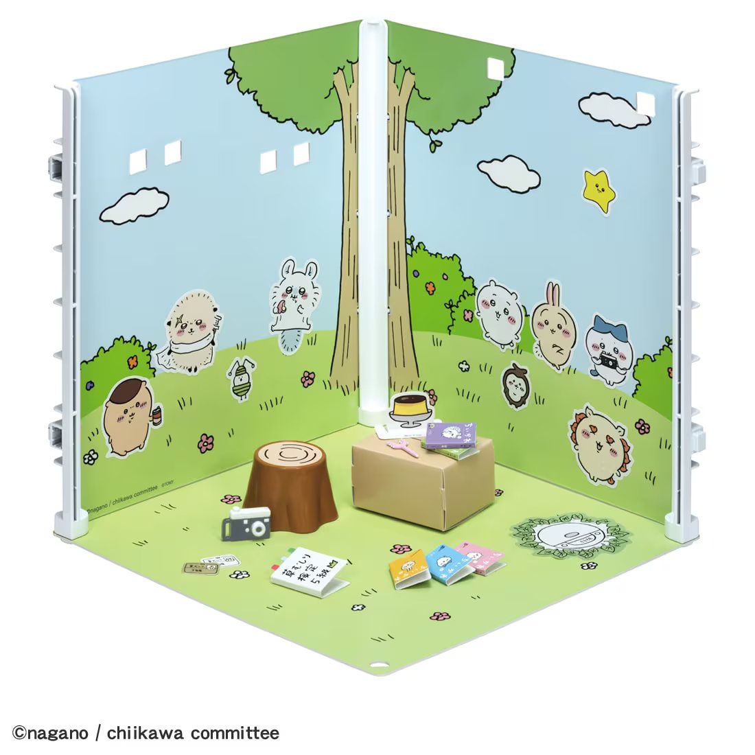 Takara Tomy Licca Chan Licca House A Lot of Chiikawa 2way Room Playset (NO DOLL)