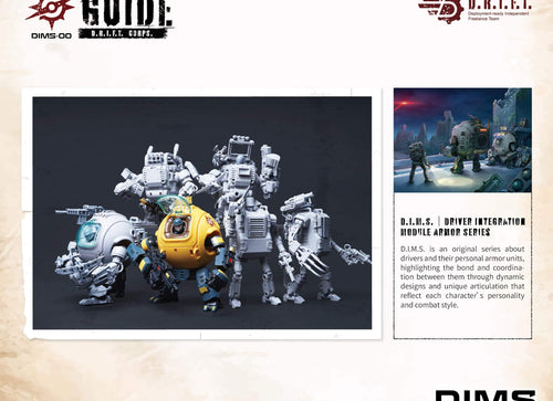 Load image into Gallery viewer, Toys Alliances DIMS-00 1/18 D.R.I.F.T. GUIDE Action Figure Set
