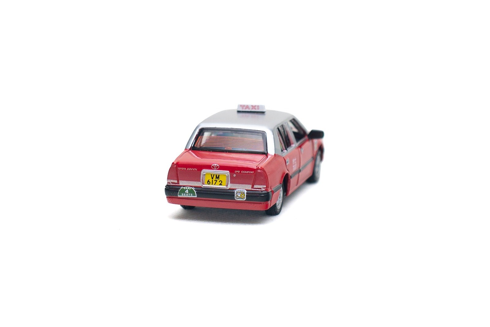 Tiny City 01 Die-cast Model Car 1/64 Toyota Crown Comfort Hong Kong Taxi VM6172