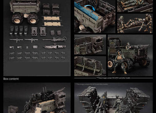 Load image into Gallery viewer, TOYS ALLIANCE x Acid Rain FAV-AP18 303rd Marine Mobile Arsenal Trailer Set
