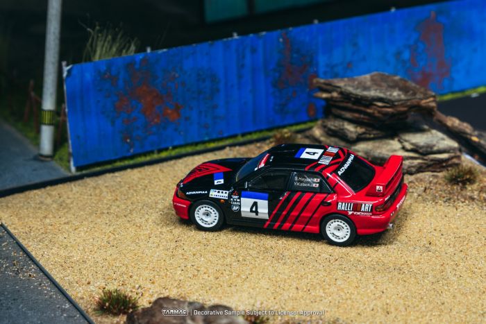 (Pre-order) Tarmac Works 1/64 Mitsubishi Lancer Evolution III China Rally 1998