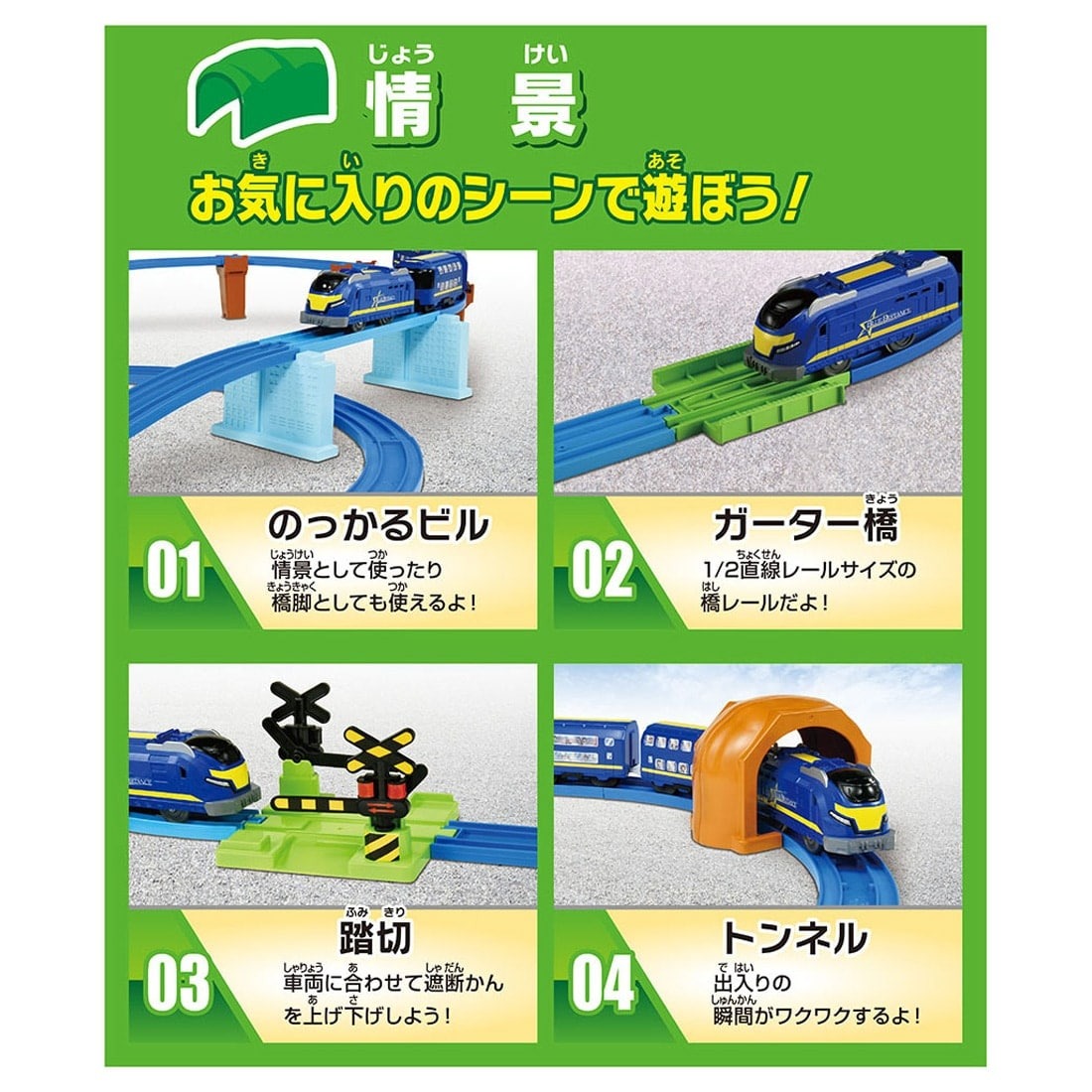 Takara Tomy Plarail Best Selection 2025 Move to your Town Model Train Set