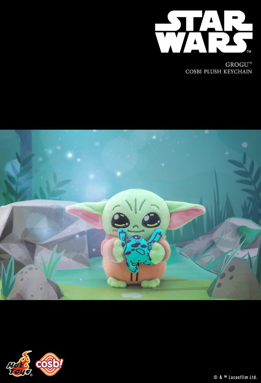 Hot Toys Star Wars Grogu Cosbi Plush Keychain Collection (Full set of 6)