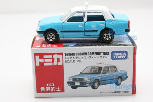 Load image into Gallery viewer, Takara Tomica Tomy TOYOTA CROWN Comfort HK Taxi Scale 1/63 Diecast Toy Car Japan
