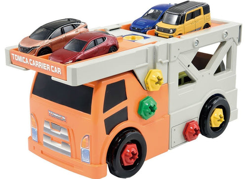 Load image into Gallery viewer, Takara Tomy Tomica World -  Recombination Action Carrier Car &amp; Cargojet Set
