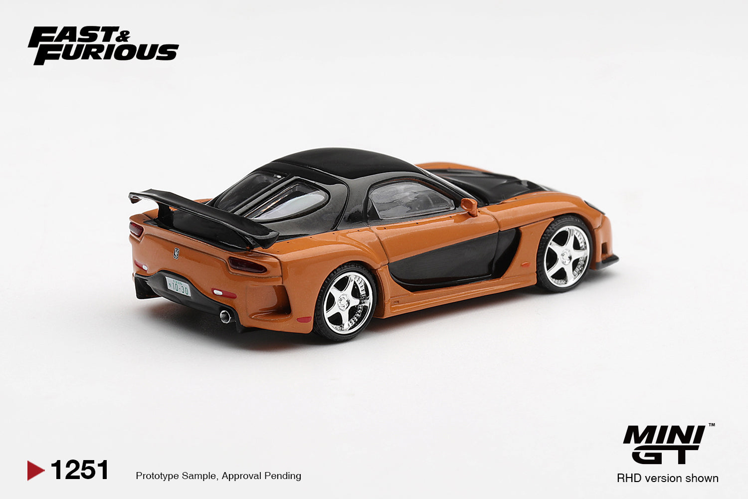 (Pre-order) Mini GT #1251 Mazda RX-7 VeilSide Fortune The Fast and the Furious