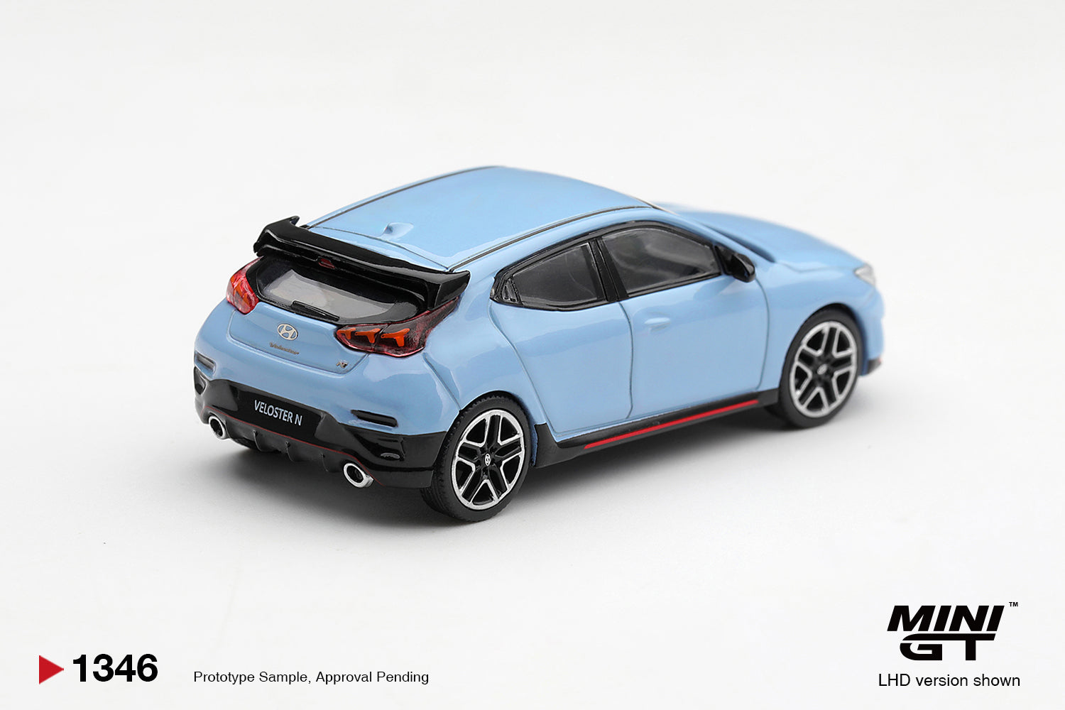 (Pre-order) Mini GT #1346 Hyundai Veloster N Performance Blue LHD