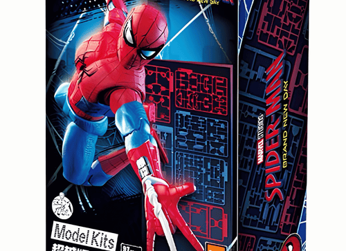 Load image into Gallery viewer, Blokees Marvel Champion Class Spider-Man Brand New Day Model Kit Action Figure
