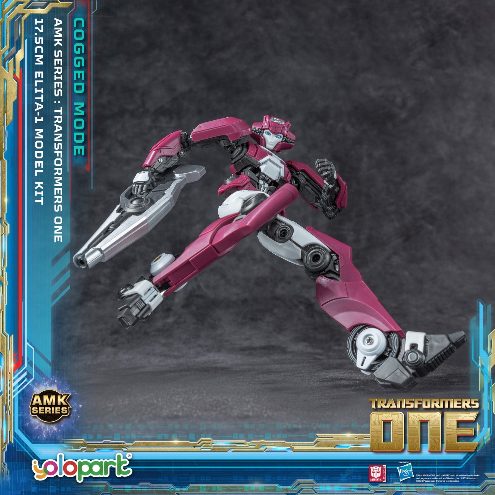 TRANSFORMERS ONE AMK (Cogged Mode) Elita-1 Model Kit