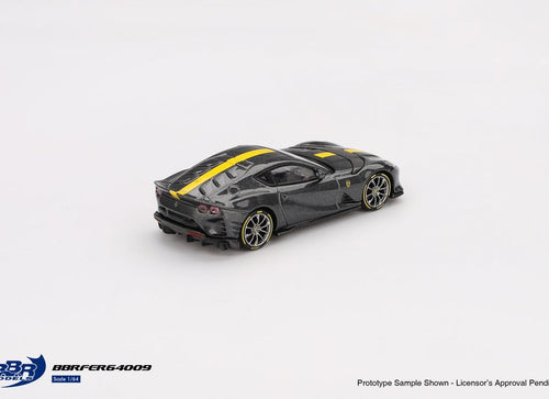 Load image into Gallery viewer, BBR 1:64 Ferrari 812 Competizione Grigio Competizione Diecast Model Car
