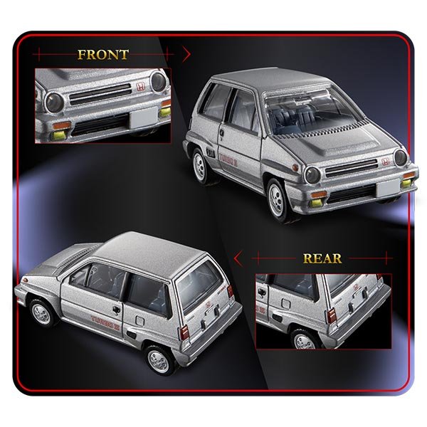 Takara Tomy Tomica Premium Diecast Car - No.35 Honda City Turbo 2