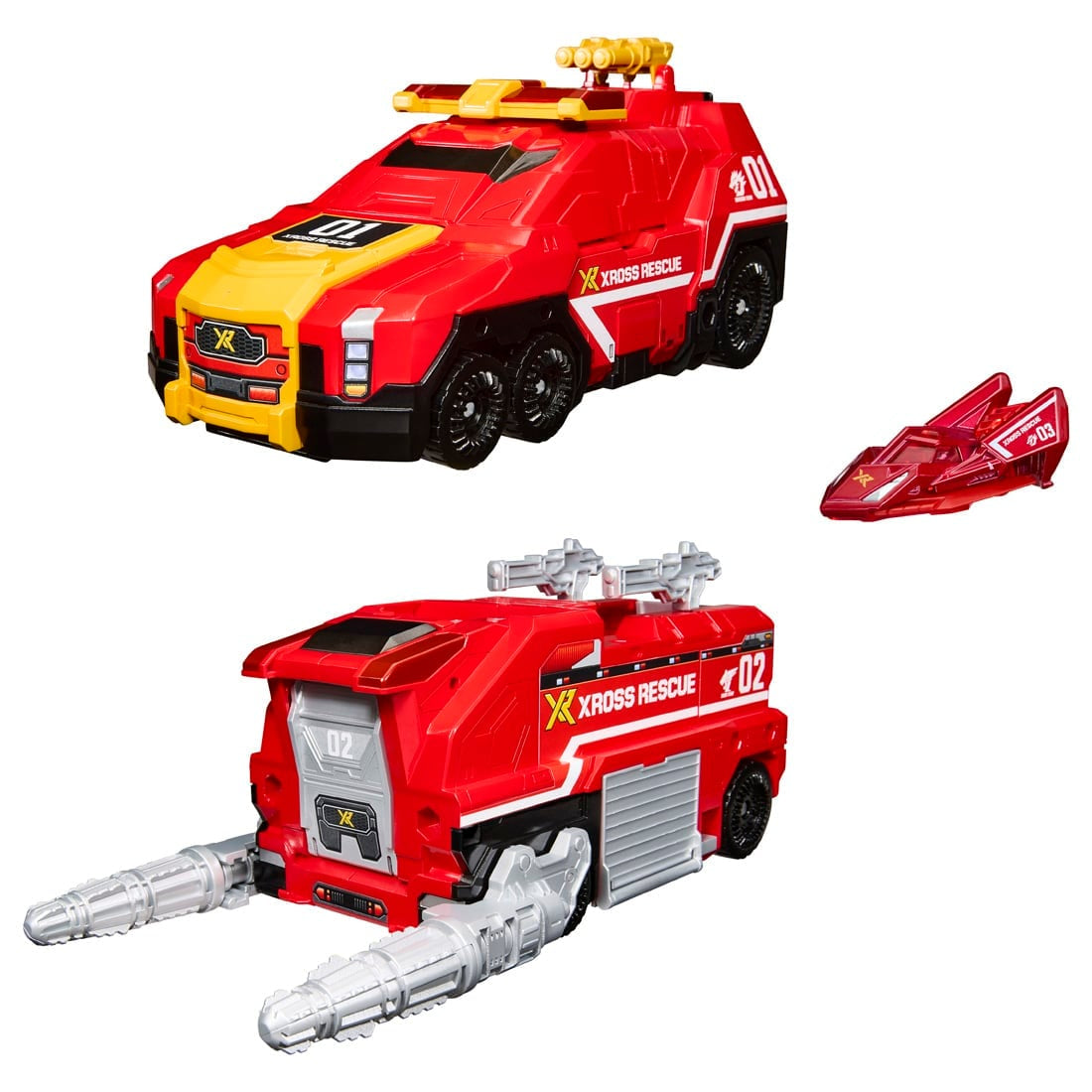 Takara Tomy Tomica World Tomica Xross Rescue Xross Rescue Dragon + Tiger DX Set