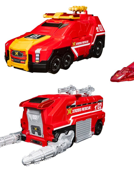 Takara Tomy Tomica World Tomica Xross Rescue Xross Rescue Dragon + Tiger DX Set