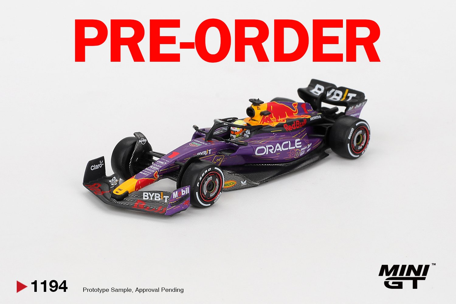 (Pre-order)MINI GT #1194 Oracle Red Bull Racing RB19 #1 Max Verstappen 2023 F1