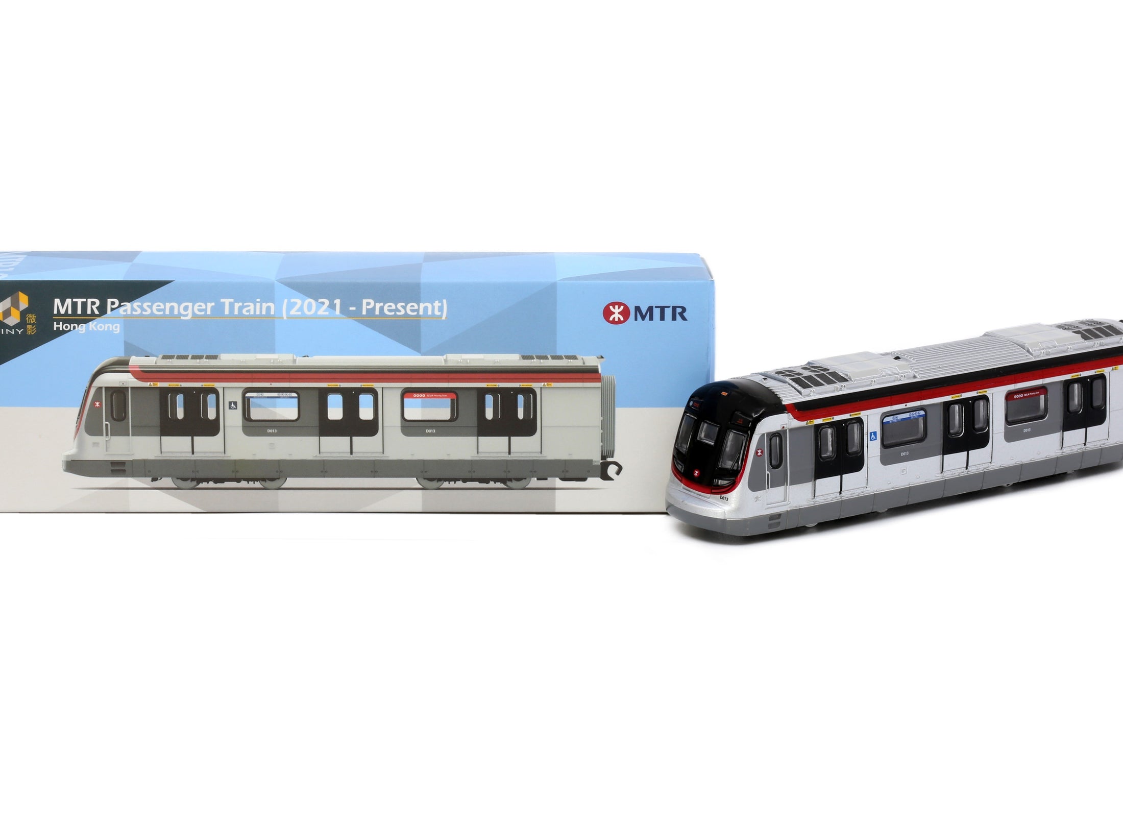 Tiny City MTR12 Die-cast Model MTR Passenger Train 2021 - Present East Rail Line