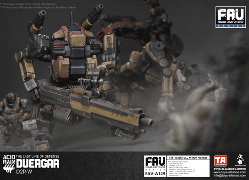 Load image into Gallery viewer, Acid Rain x Toy Alliance FAV-A129 Duergar D2R-w 1/18 Action Figure
