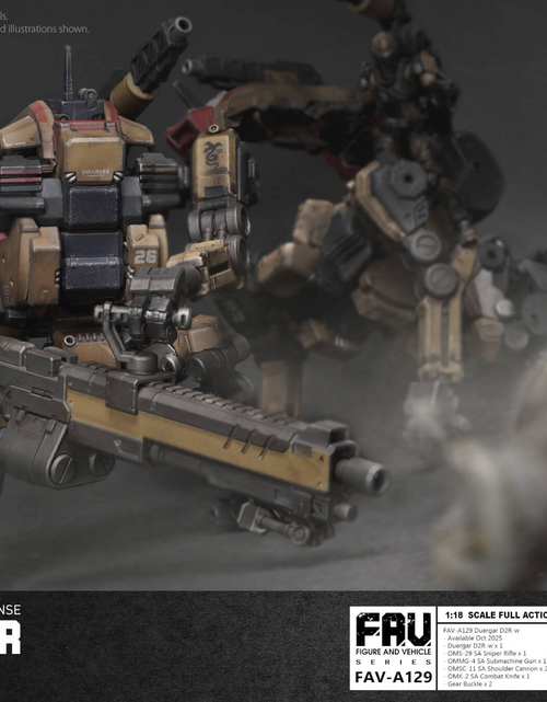 Load image into Gallery viewer, Acid Rain x Toy Alliance FAV-A129 Duergar D2R-w 1/18 Action Figure
