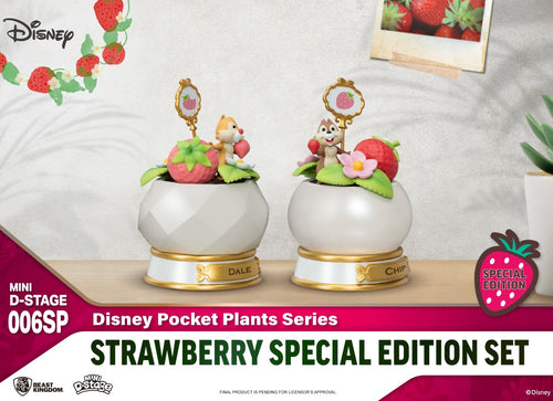 Load image into Gallery viewer, Beast Kingdom MDS-006SP-Disney Pocket Plants Series-Strawberry Spec. Edition Set
