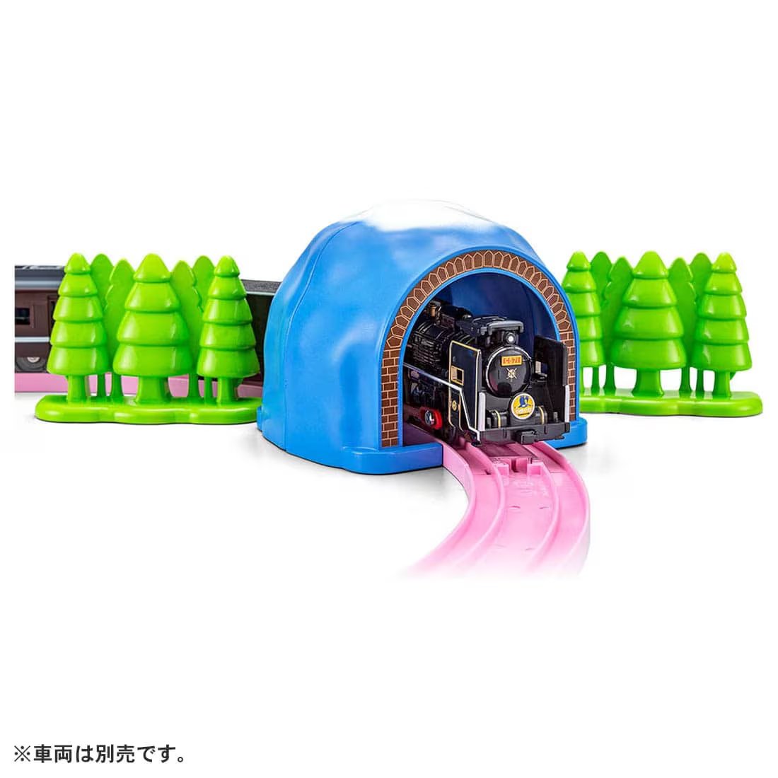 Takara Tomy Tomica Plarail Scenery Color Rail Kit -Flower & Railroads (NO TRAIN)