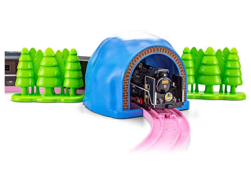 Load image into Gallery viewer, Takara Tomy Tomica Plarail Scenery Color Rail Kit -Flower &amp; Railroads (NO TRAIN)

