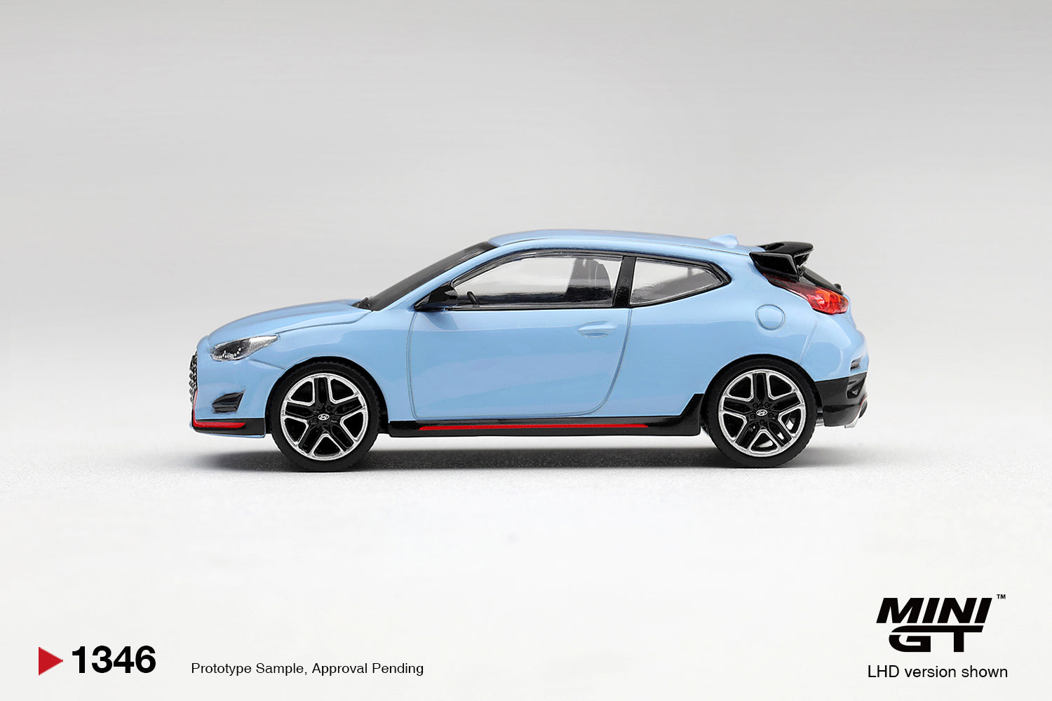 (Pre-order) Mini GT #1346 Hyundai Veloster N Performance Blue LHD