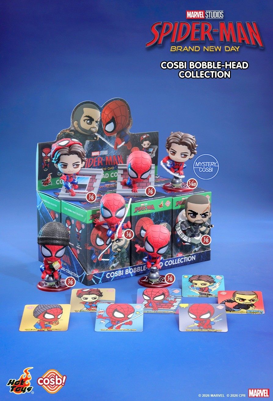 Hot Toys Cosbi Spider-Man Brand New Day Series Full Box Set of 6 #CBX362