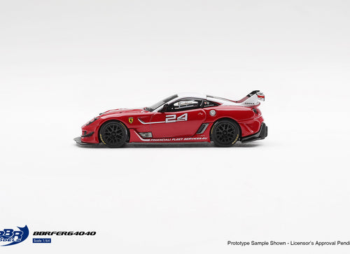 Load image into Gallery viewer, (Pre-order) BBR 1/64 Ferrari 599XX EVO #24 Diecast Model Car
