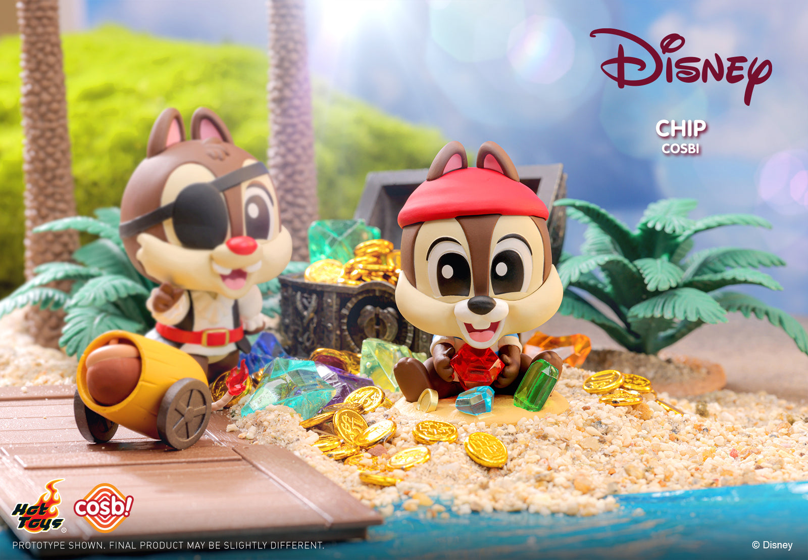 Hot Toys Disney Pirate Cosbi Bobble-Head Collection (Full set of 8)