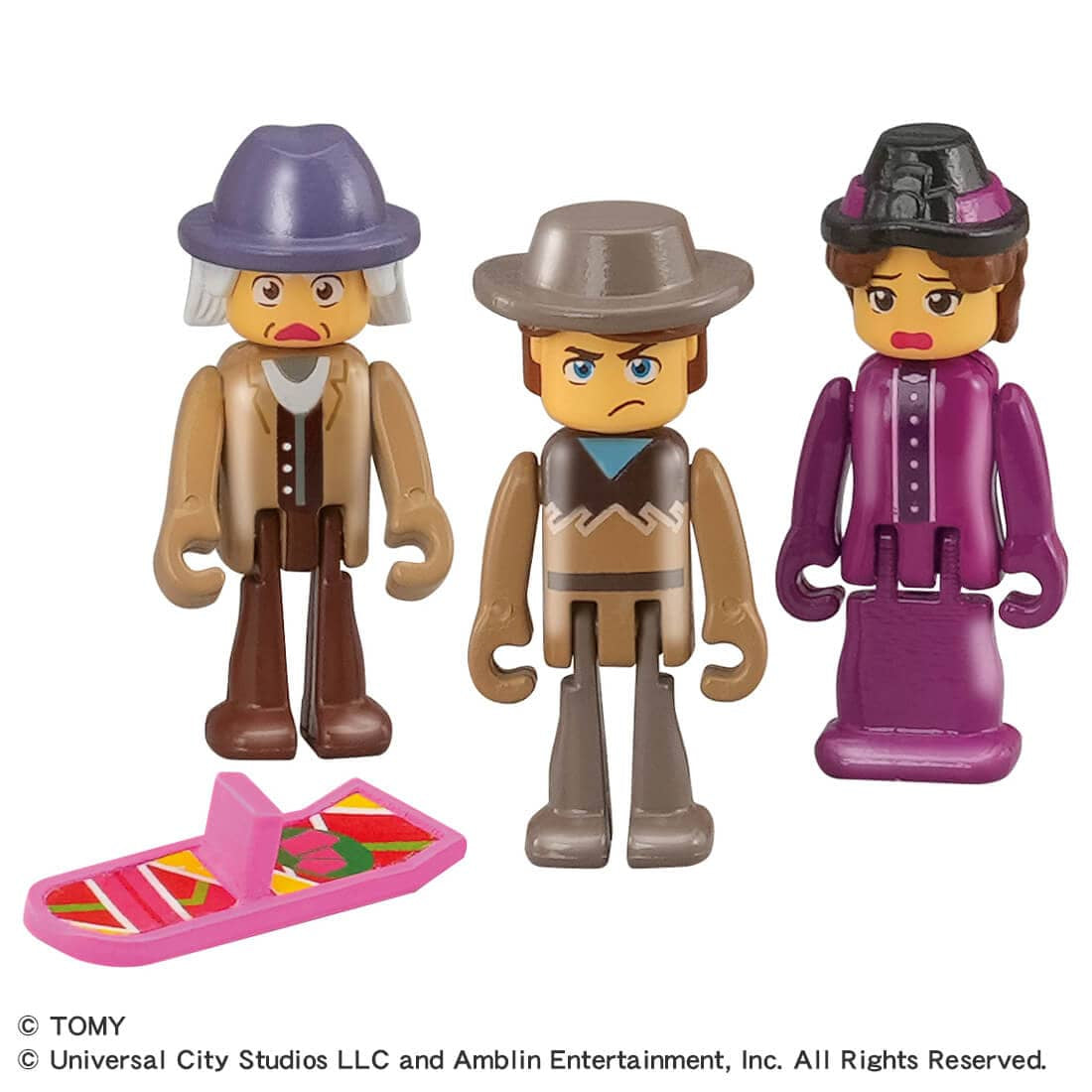 Takara Tomy Plarail Back to the Future Pt3 Steam Locomotive No.131 Time Machine