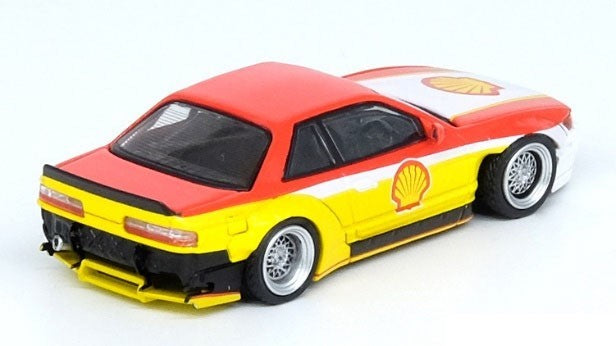 INNO64 1/64 Die-cast Nissan Silvia (S13) V2 Pandem Rocket Bunny "SHELL" Livery