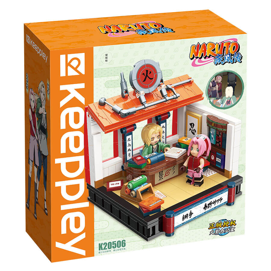 Keeppley Qman Building Blocks Toy #K20506: Naruto Office