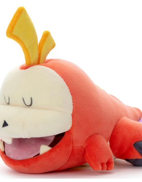 Load image into Gallery viewer, Takara Tomy Arts Pokemon Suya Suya Sleeping Friend S size Fuecoco Soft Plush
