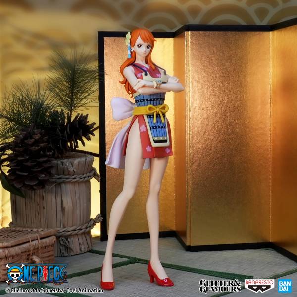 Banpresto One Piece Glitter & Glamours Figure: nami Wanokuni Style-ⅱ (Ver.A)